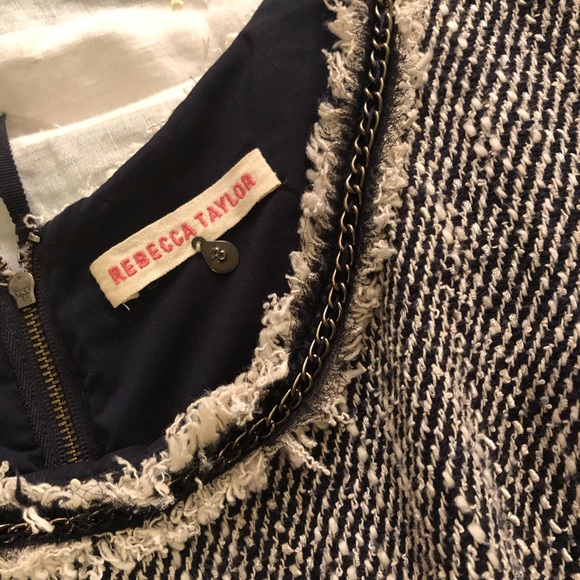 Rebecca Taylor Tweed Dress size 8 - Picture 3 of 5